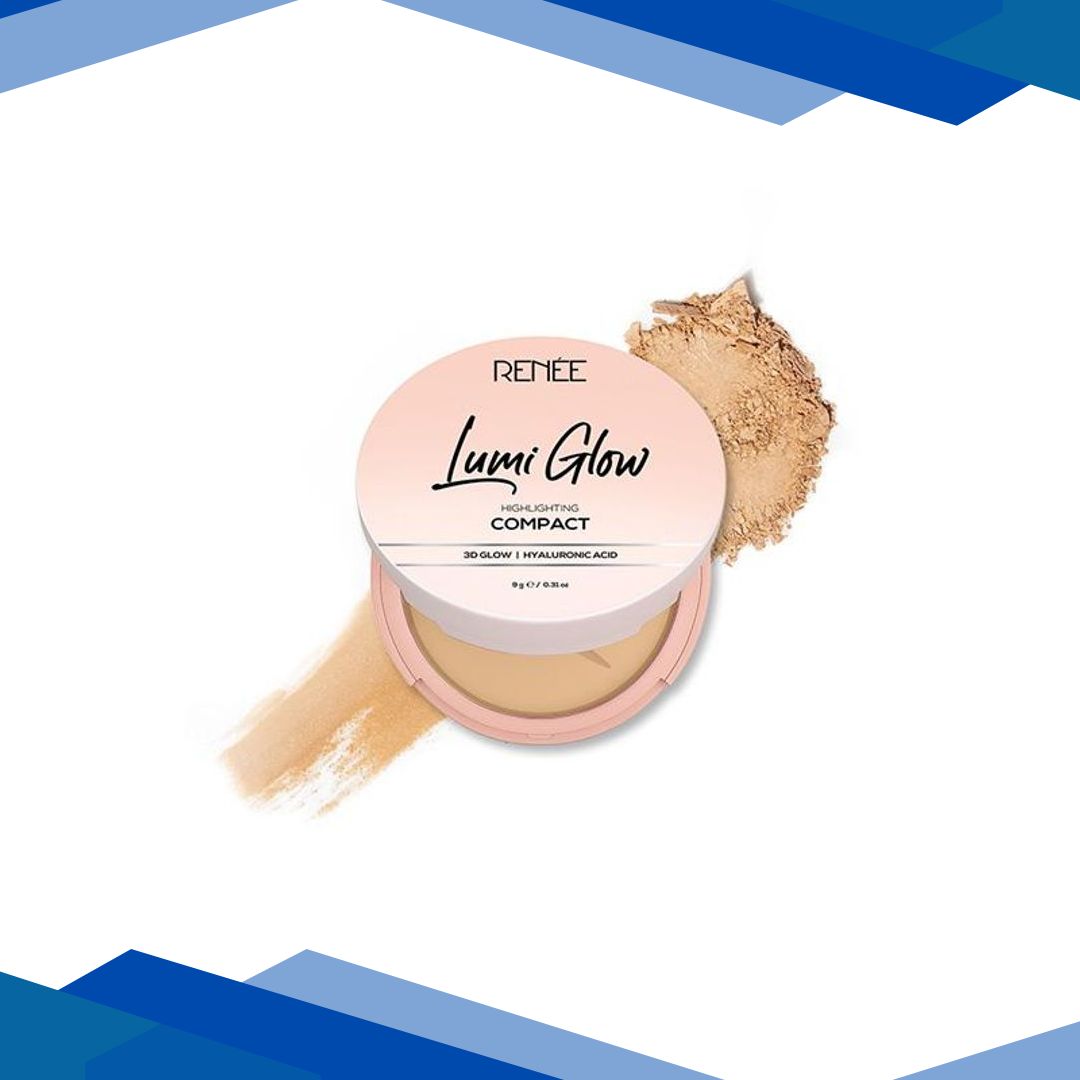 Renee Cosmetics Lumi Glow Highlighting Compact Silk Tan 9 gm