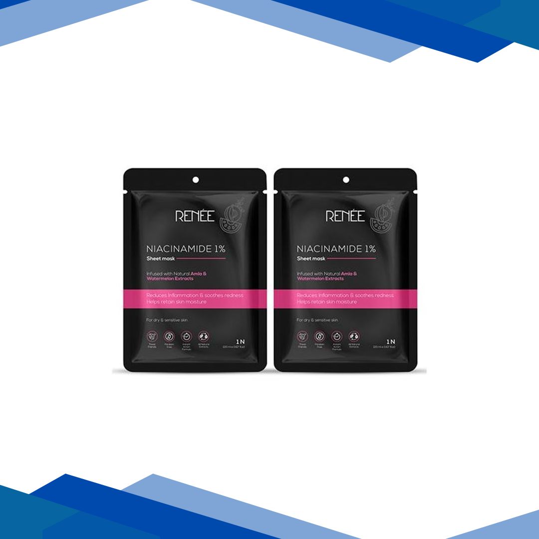 RENEE Niacinamide Sheet mask 2’s