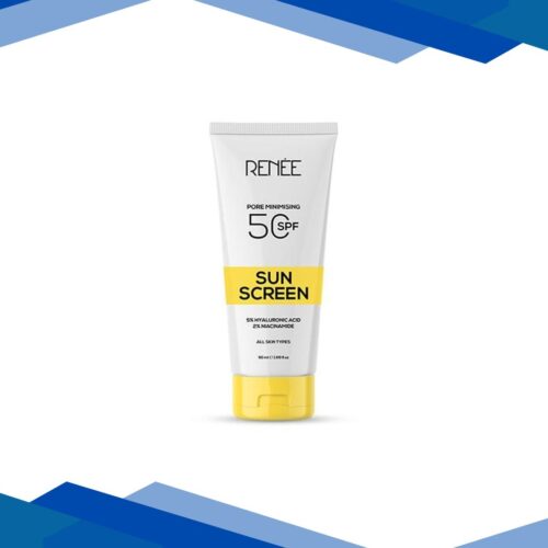 Renee Pore Minimising Sunscreen Spf 50 With 5 Percent Hyaluronic Acid and 2 Percent Niacinamide 50 ml