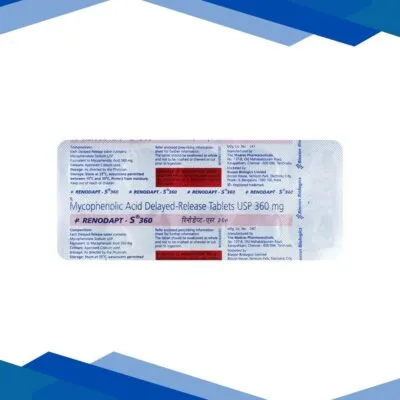 Renodapt S 360mg Tablet 10’S