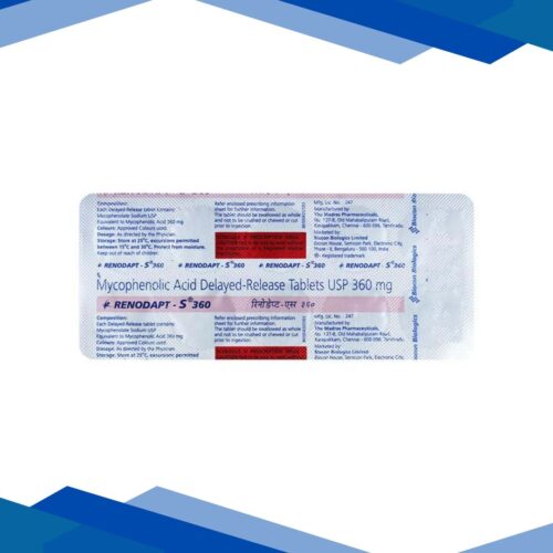 Renodapt S 360mg Tablet 10’S