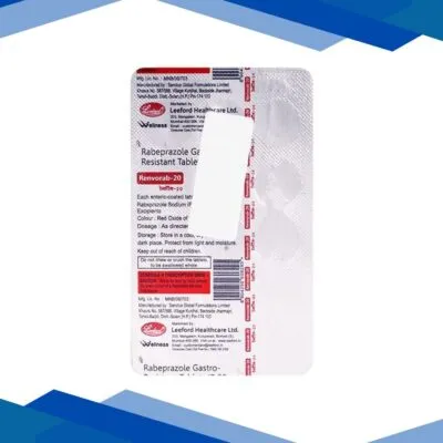 Renvorab 20mg Tablet 15’S