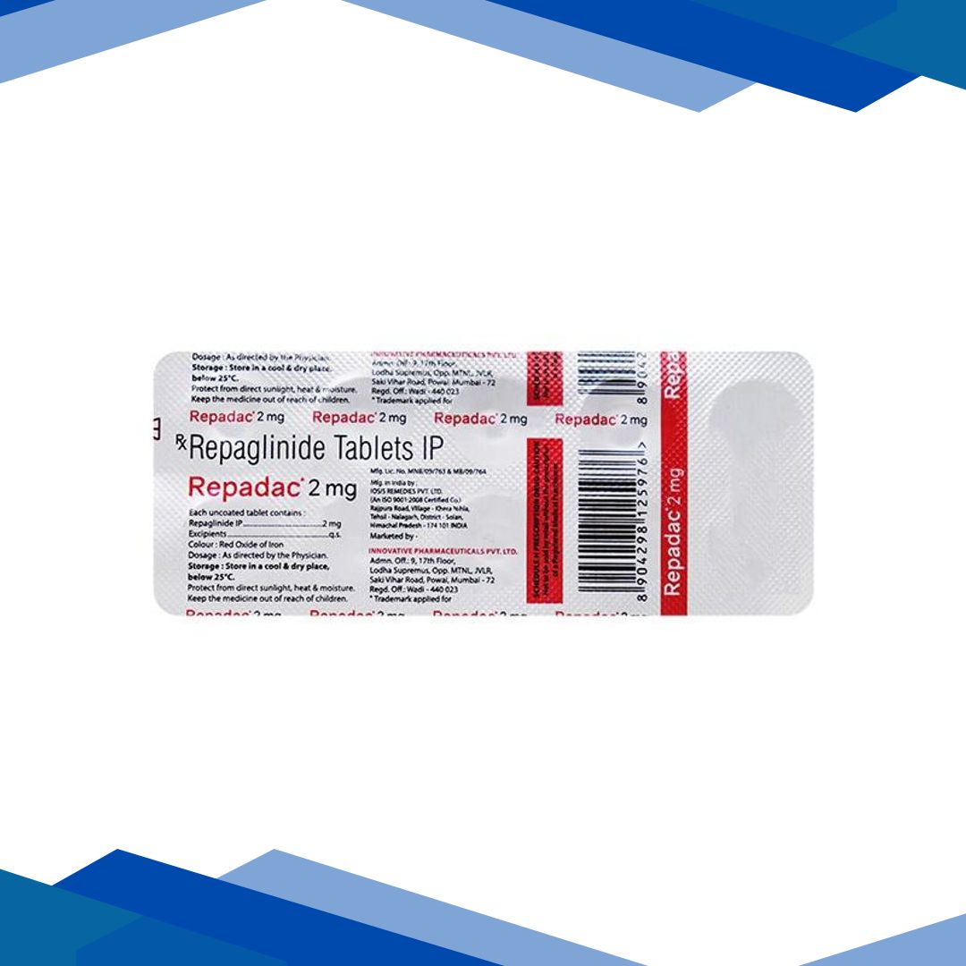 REPADAC 2mg Tablet 10’s