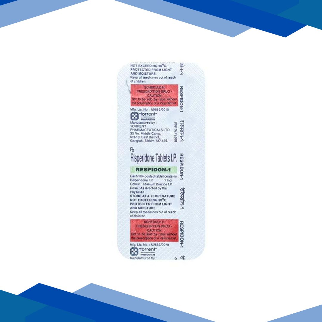 Respidon 1mg Tablet 10’S