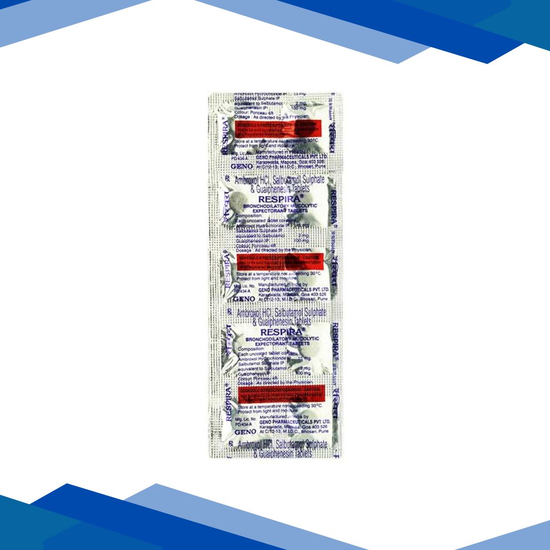 Respira Tablet 10’S