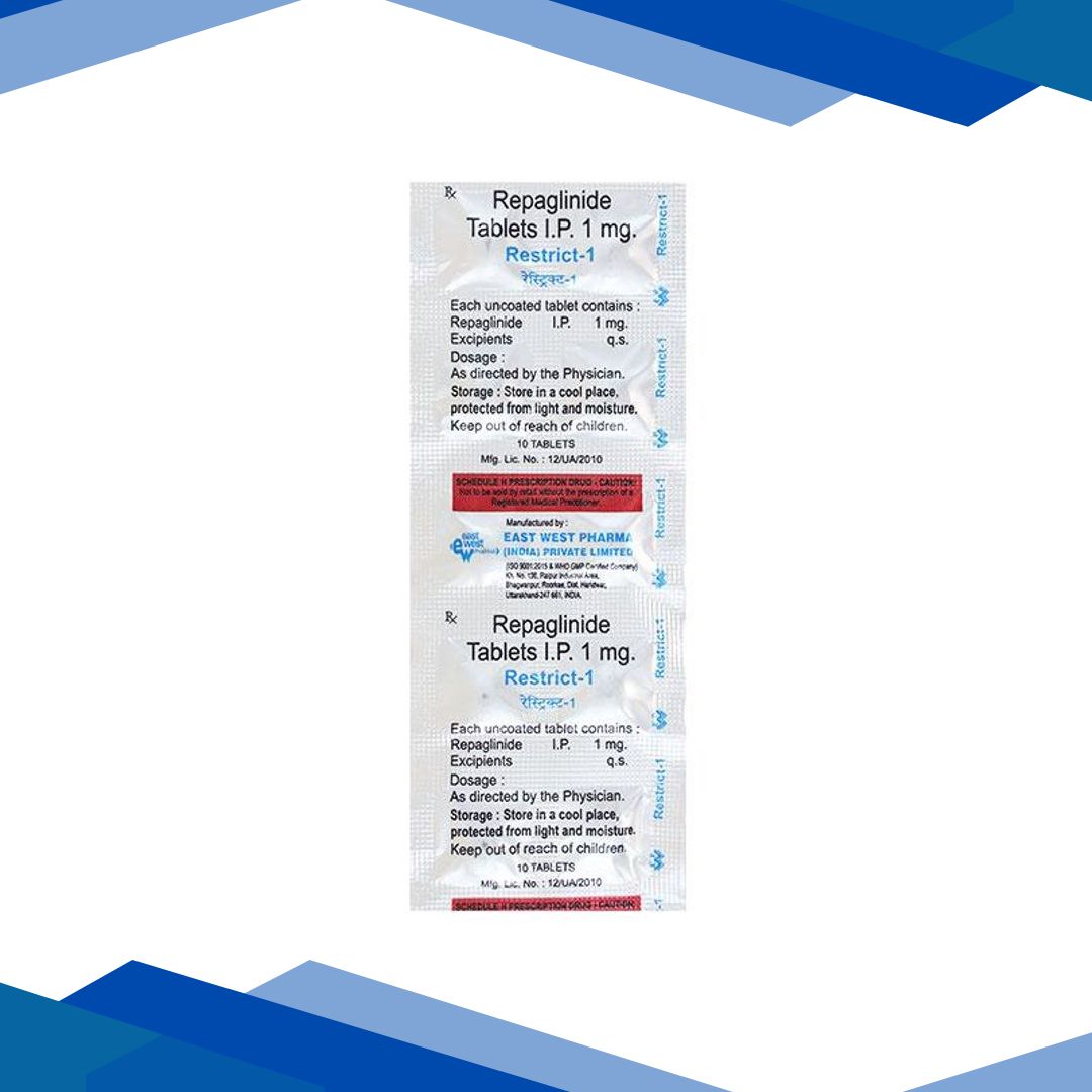 Restrict 1mg Tablet 10’S
