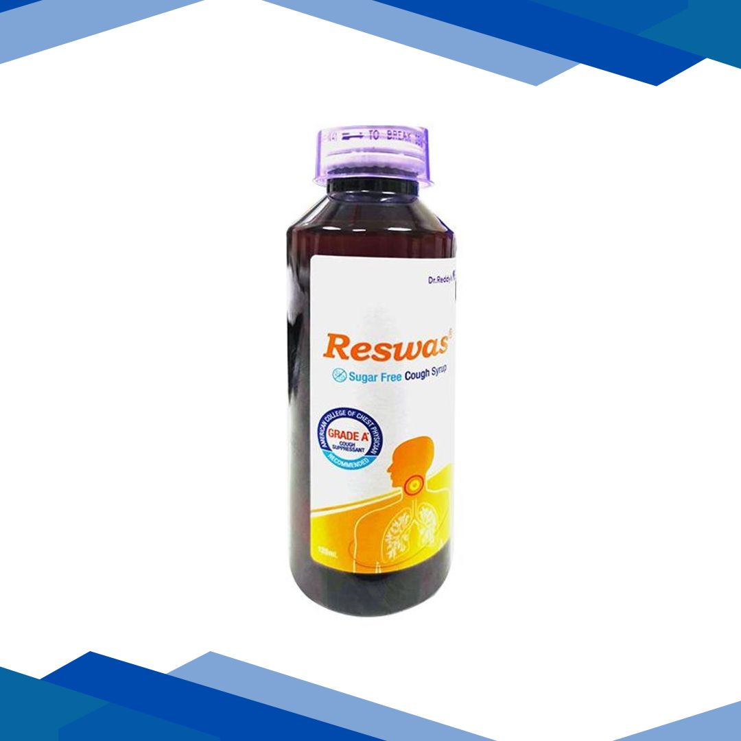 RESWAS SUGAR FREE Cough Syrup 120ml