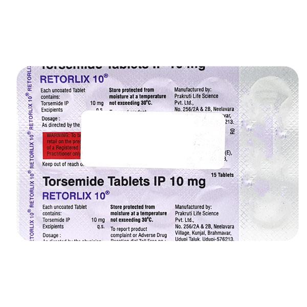RETORLIX 10mg Tablet 15’s
