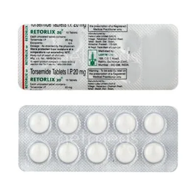 Retorlix 20mg Tablet 10’S