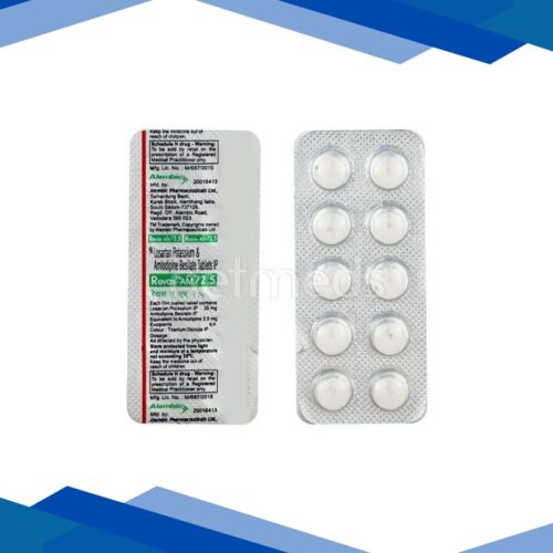 Revas AM 2.5mg Tablet 10’S