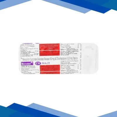 Revelol CH 50/6.25mg Tablet 10’S