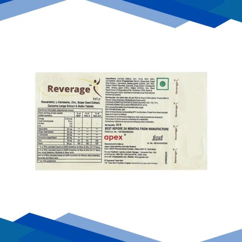 REVERAGE Tablet 10’s