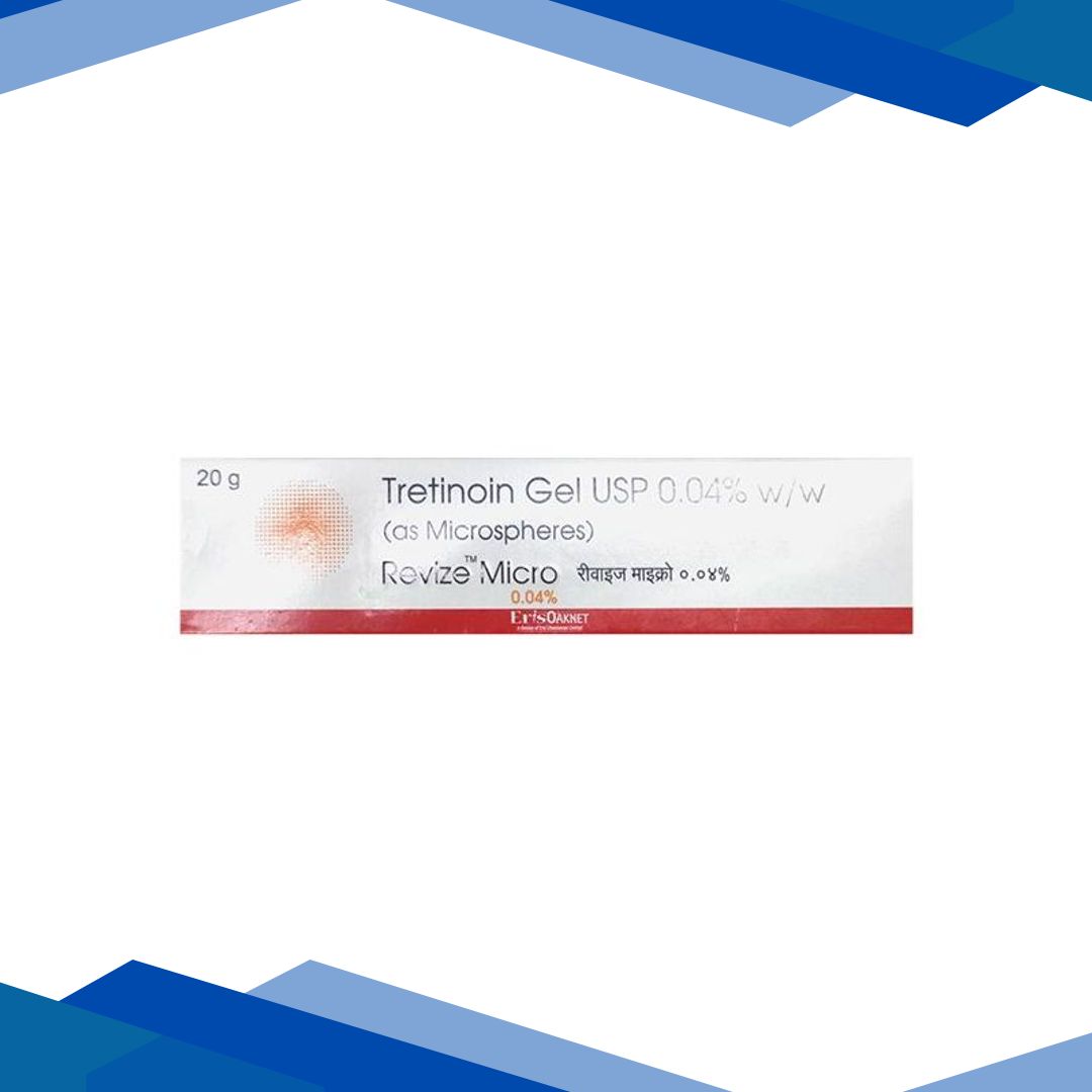 Revize Micro 0.04% Gel 20gm