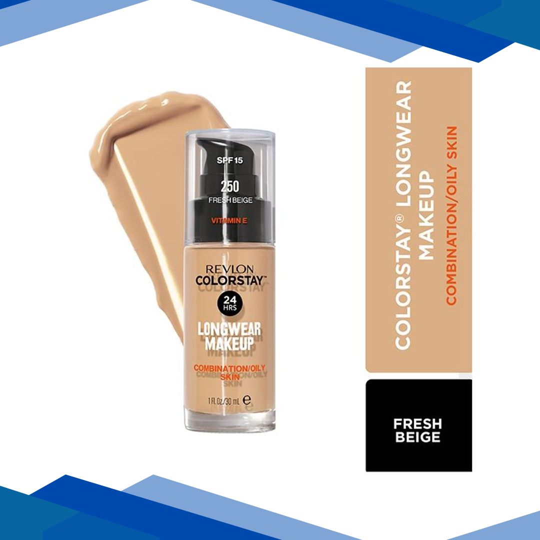 Revlon COLORSTAY LONG WEAR MAKE UP COMBINATION/OILY SPF 15 – FRESH BEIGE 30 ml