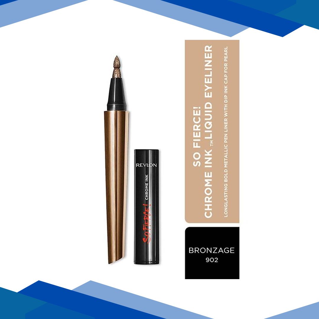 Revlon So Fierce – Chrome Ink Liquid Liner – Bronzage 0.9 gm