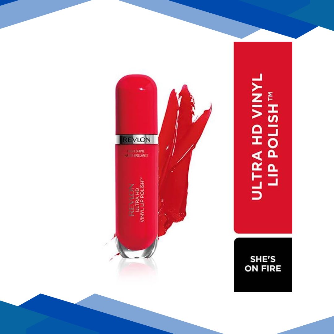 Revlon Ultra Hd Vinyl Lip Polish – She’S On Fire 5.9 Ml