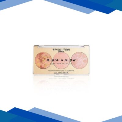 Revolution Pro Blush & Glow Palette Peach Glow 8.4 gm