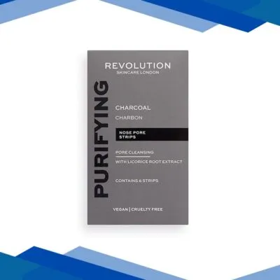 Revolution Skincare Pore Cleansing Charcoal Nose Strips 1’s