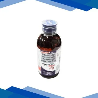 REXCOF DX SUGAR FREE Cough Syrup 100ml