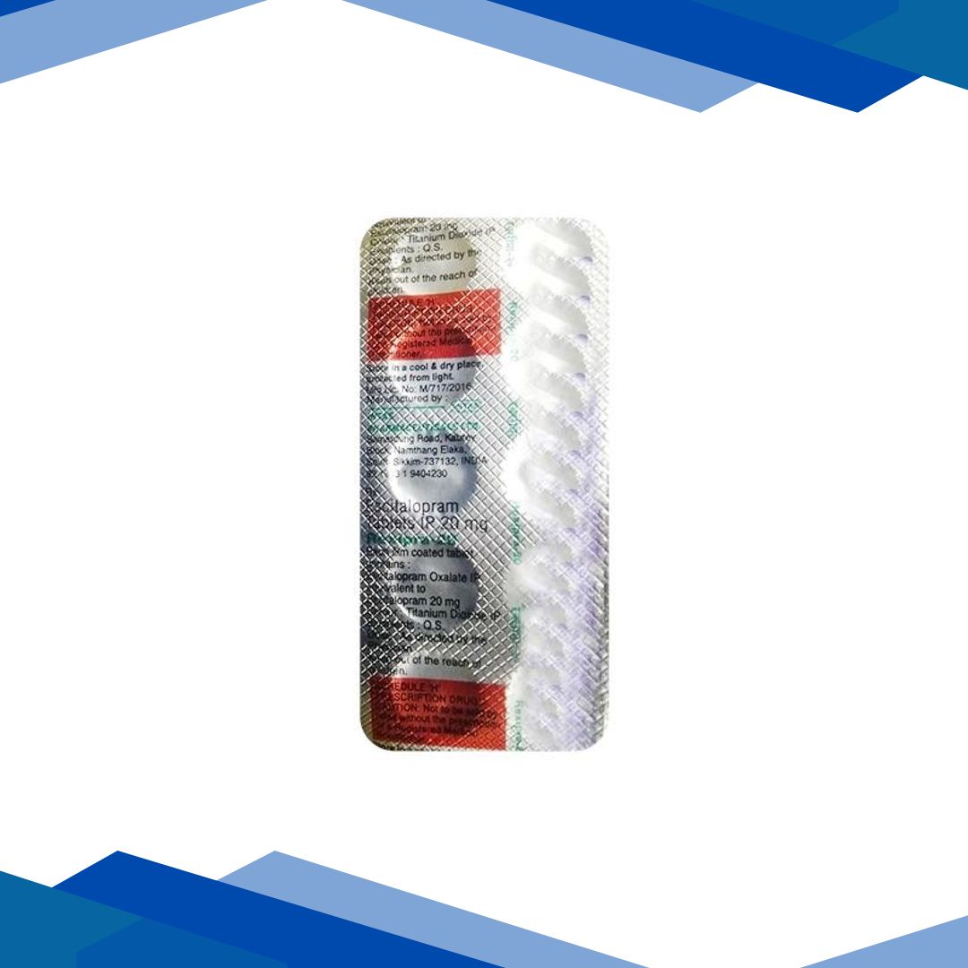 Rexipra 20mg Tablet 10’S