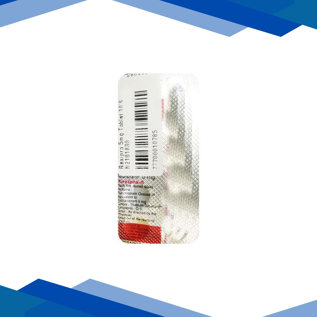 Rexipra 5mg Tablet 10’S