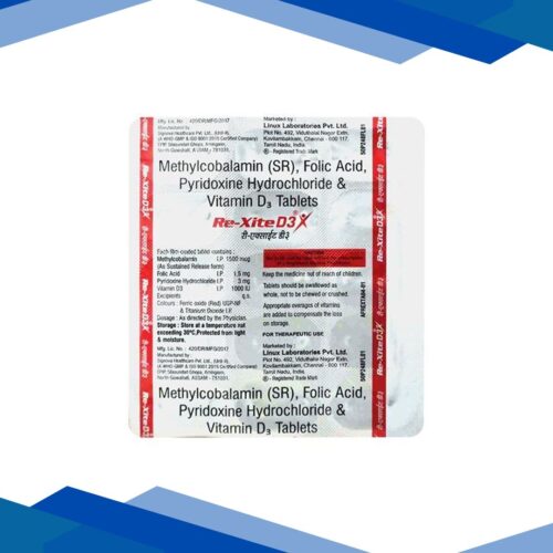 REXITE D3 Tablet 15’s