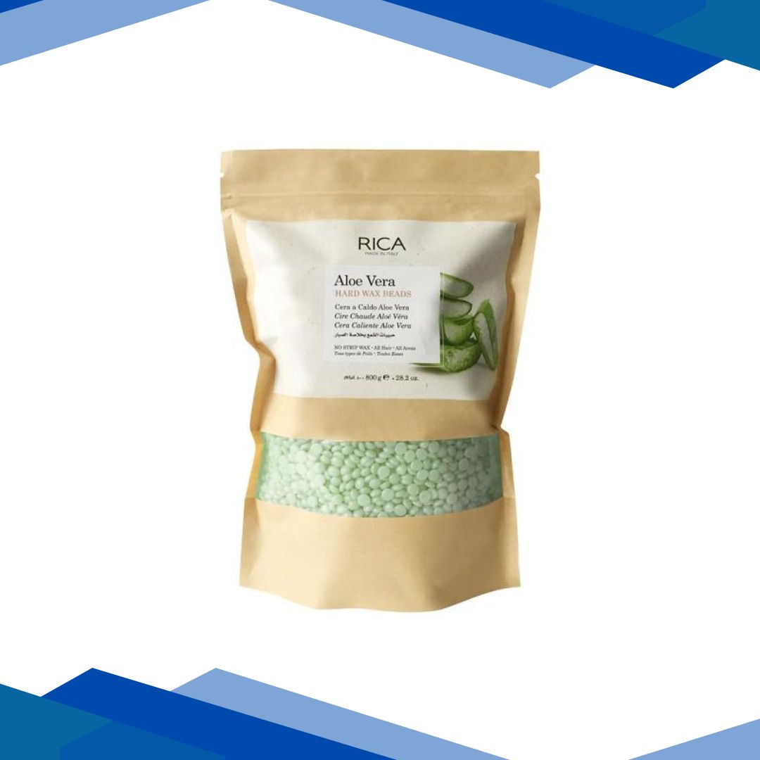 Rica Hard Wax Beads – Aloe Vera 800 gm