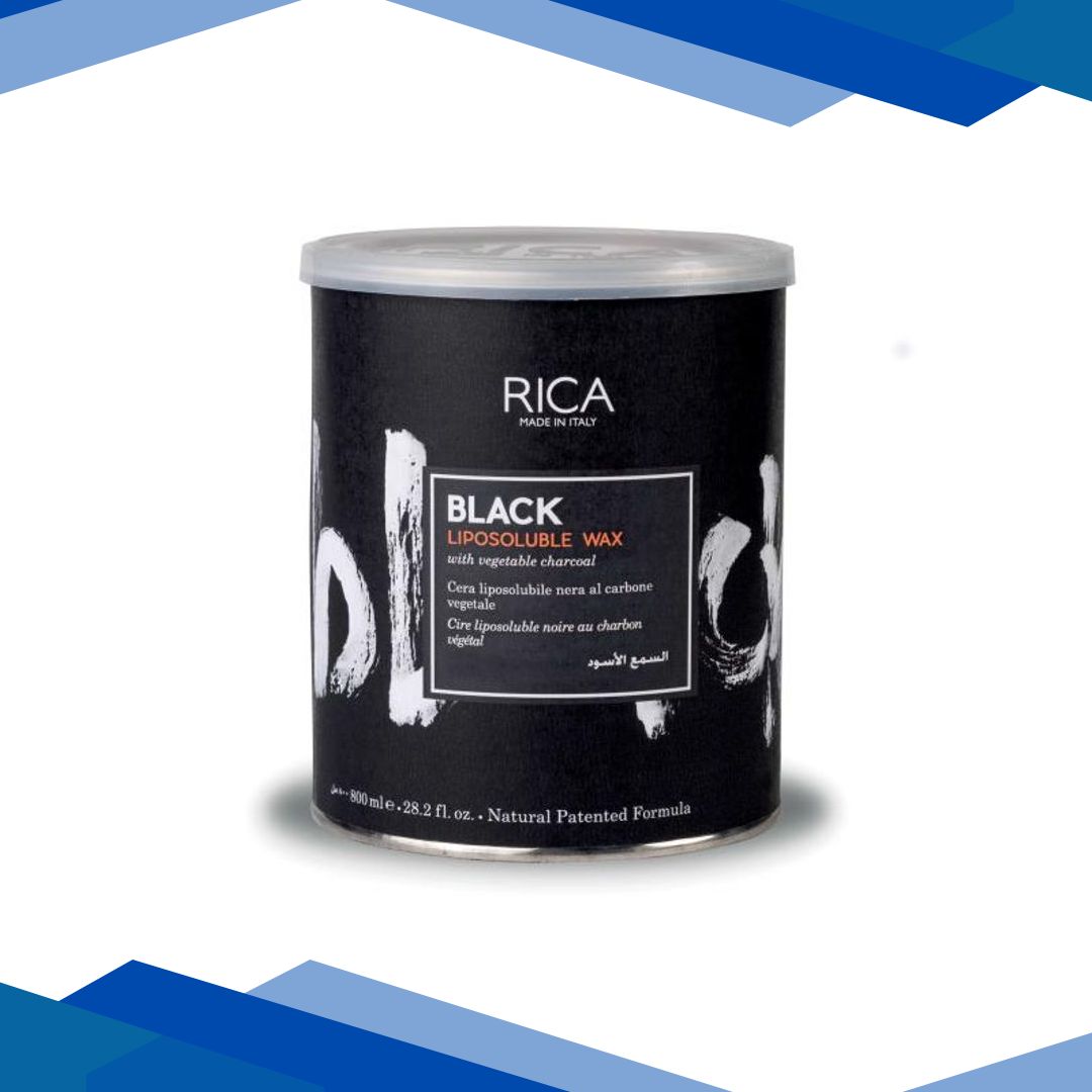 Rica Liposoluble Wax – Black 800 ml