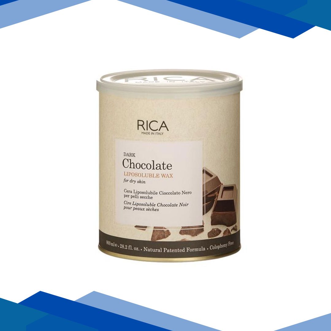 Rica Liposoluble Wax – Dark Chocolate 800 ml
