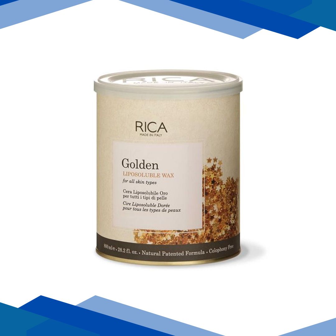 Rica Liposoluble Wax – Golden 800 ml