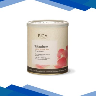 Rica Liposoluble Wax – Titanium 800 ml