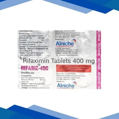 Rifabiz 400mg Tablet 10’S