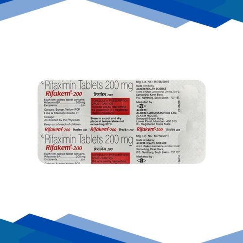 Rifakem 200mg Tablet 10’S