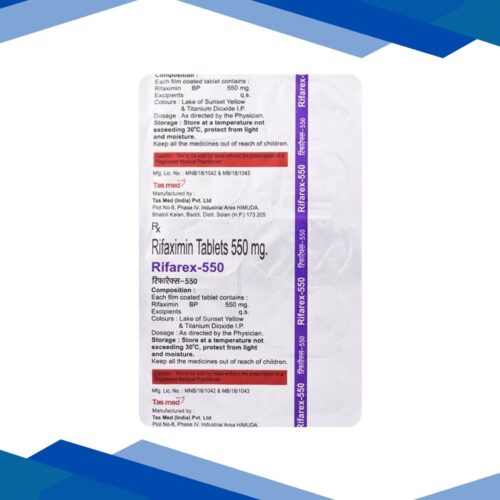Rifarex 550mg Tablet 10’S