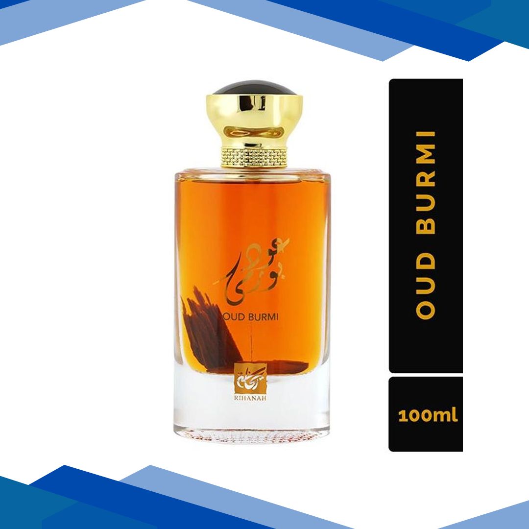 RIHANAH Oud Burmi Eau De Parfum for Men 100 ml