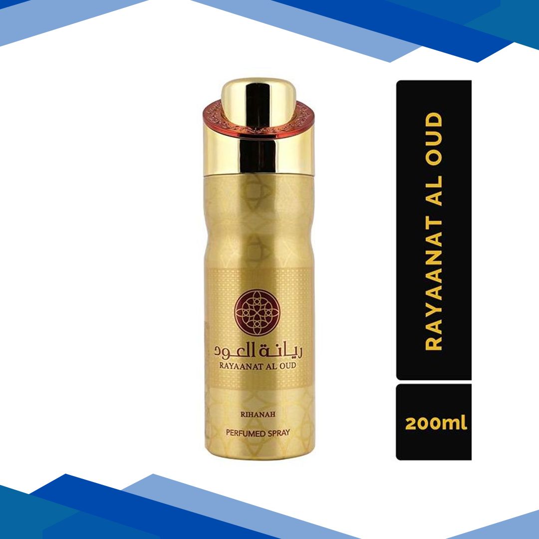 RIHANAH Rayaanat Al Oud Deodorant for Men 200 ml