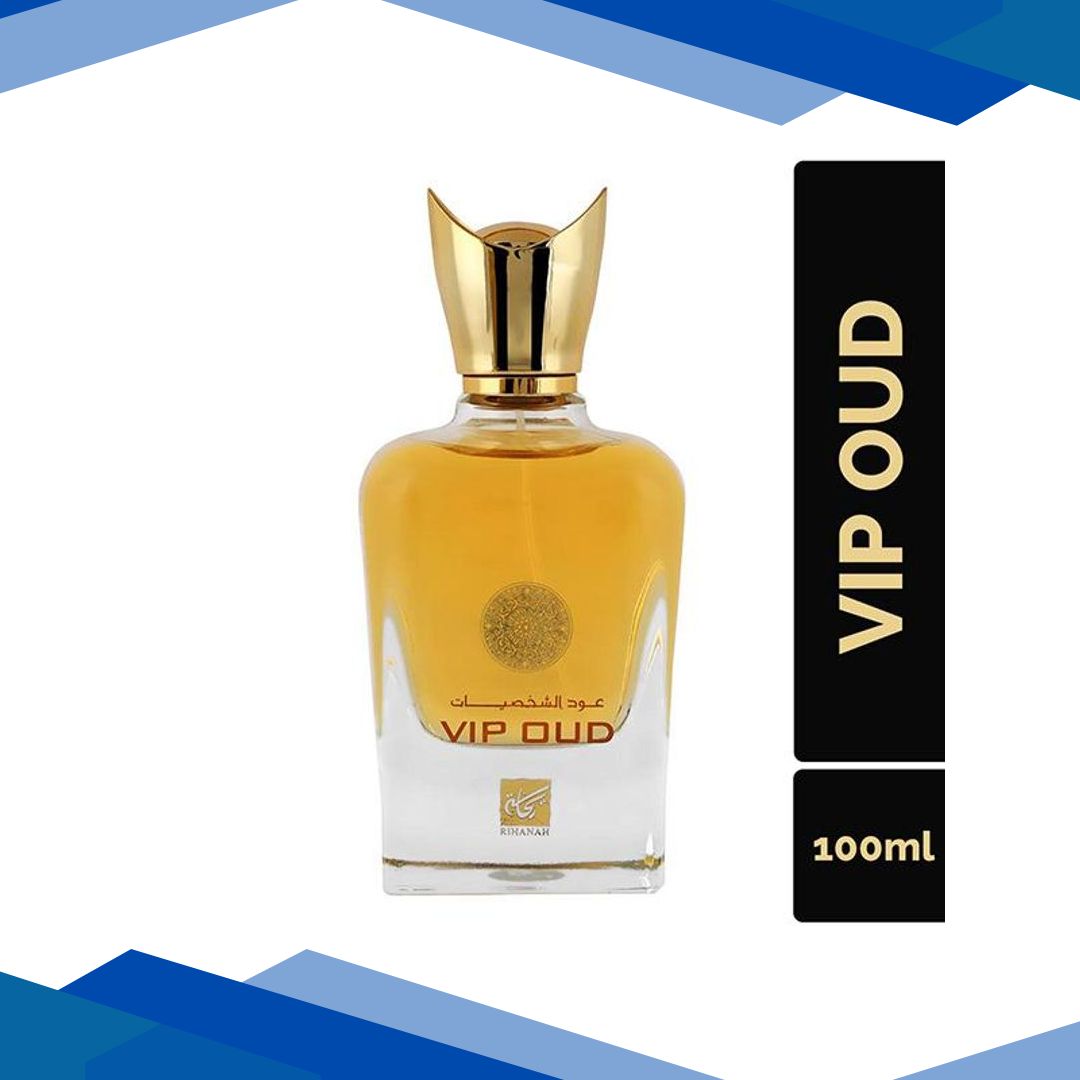RIHANAH Vip Oud Deodorant For Men, Perfume Body Spray 200 ml
