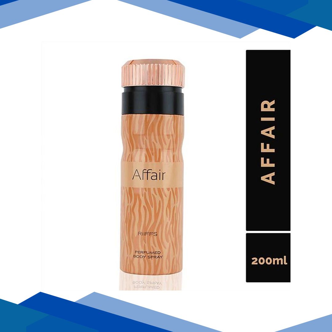 RiiFFS Affair Deodorant For Women, Perfume Body Spray 200 ml