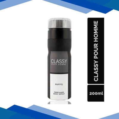 RiiFFS Classy Pour Homme Body Spray for Men 200 ml