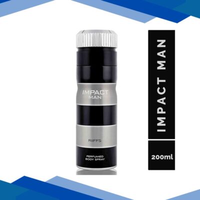 RiiFFS Impact Man Deodorant, Perfume Body Spray 200 ml