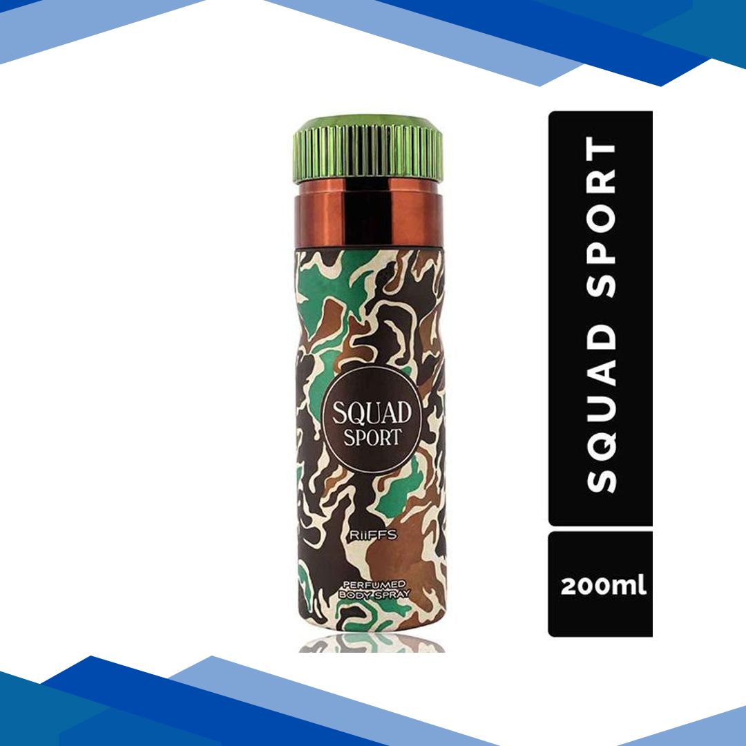 RiiFFS Squad Sport Body Spray for Men 200 ml