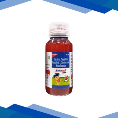 RINOCOLD JUNIOR STRAWBERRY FLAVOUR Suspension 60ml