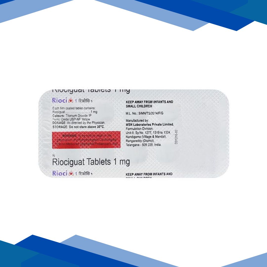 Rioci 1mg Tablet 10’S