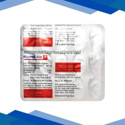 Riomet Duo 2mg Tablet 15’S