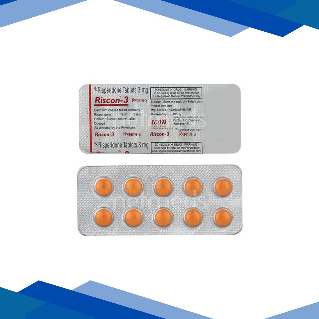 Riscon 3mg Tablet 10’S