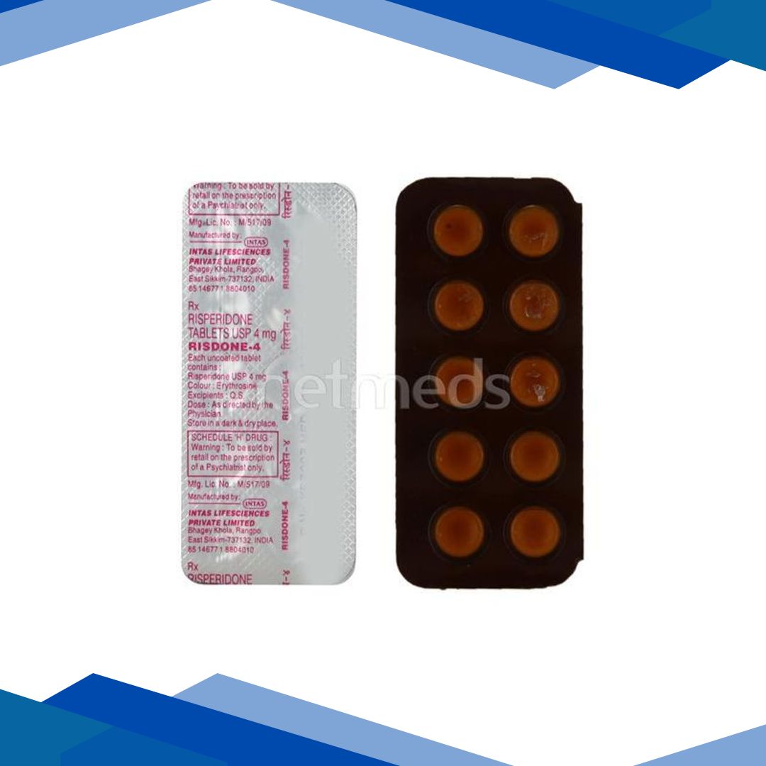 Risdone 4mg Tablet 10’S
