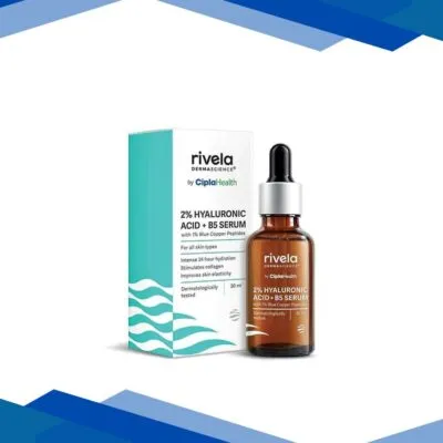 RIVELA 2% HYALURONIC ACID +B5 Serum 30ml