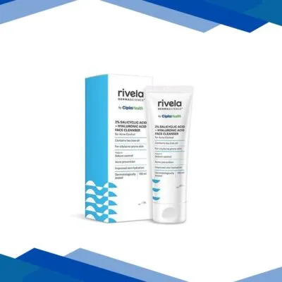 RIVELA 2% SALICYLIC ACID + HYALURONIC ACID FACE Cleanser 100ml