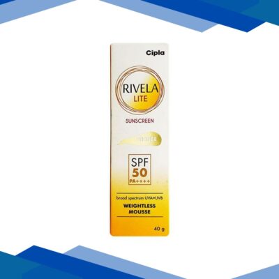 RIVELA LITE BRONZE SPF 50 PA++++ Sunscreen 40gm