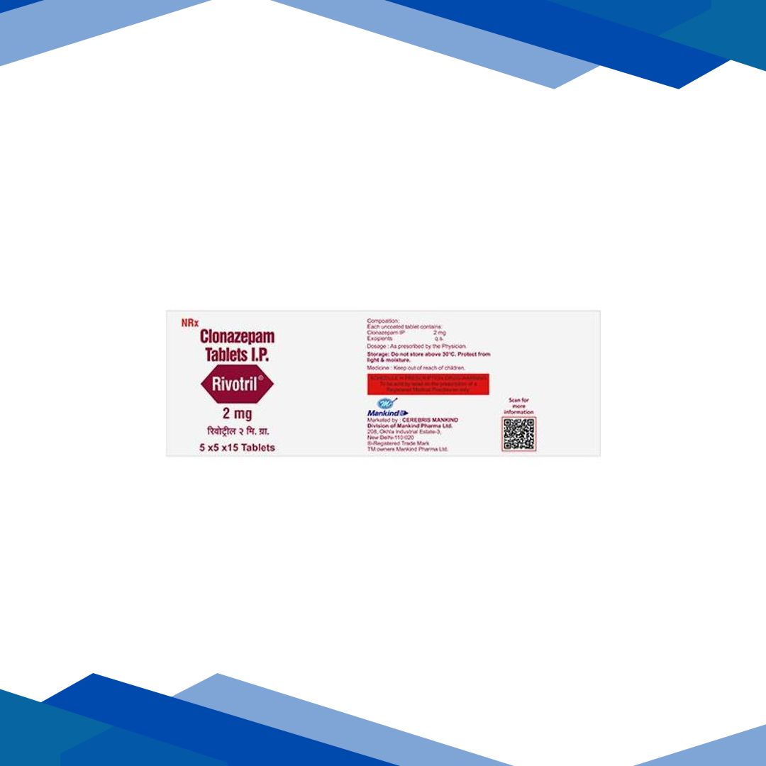 Rivotril 2mg Tablet 15’S